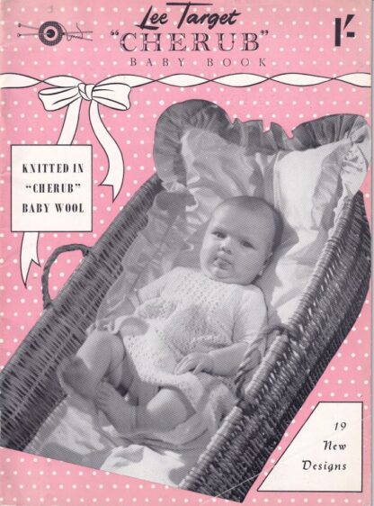 LEE TARGET CHERBUY VINTAGE BABY KNITTING/CROCHET BOOK