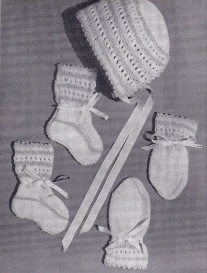 LEE TARGET CHERBUY VINTAGE BABY KNITTING/CROCHET BOOK - Image 3