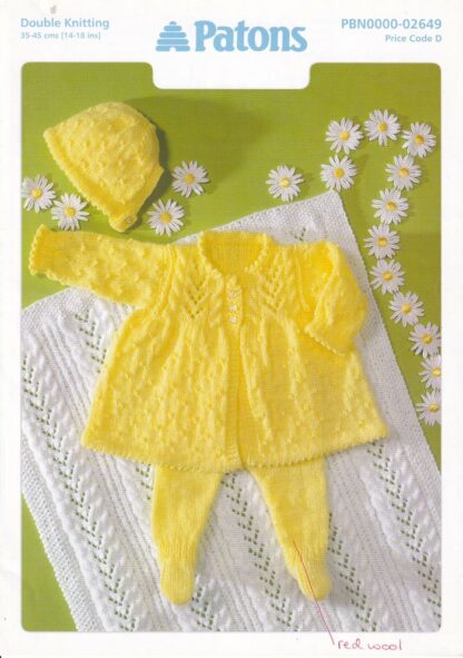 PATONS 02649 KNITTING PATTERN