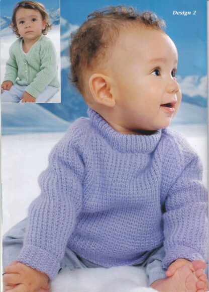 PETER PAN FASHION COLLECTION II KNIT/CROCHET BOOK 260 - Image 2