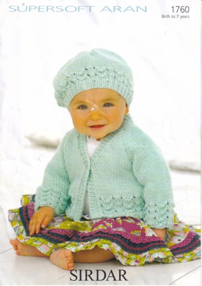 SIRDAR 1760 KNITTING PATTERN