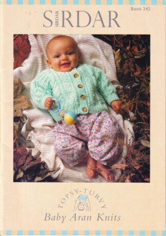 SIRDAR BABY ARAN KNITS BOOK 242