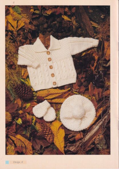 SIRDAR BABY ARAN KNITS BOOK 242 - Image 10