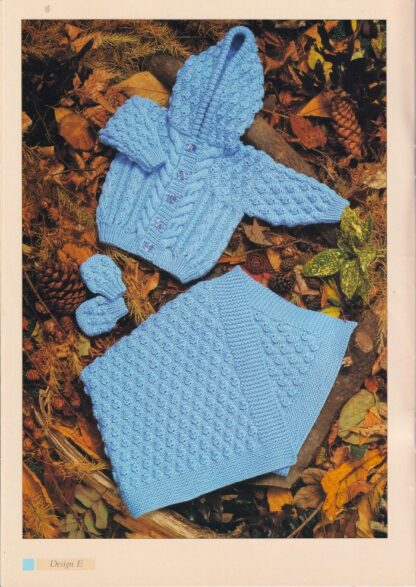 SIRDAR BABY ARAN KNITS BOOK 242 - Image 6