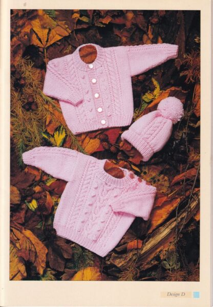 SIRDAR BABY ARAN KNITS BOOK 242 - Image 7