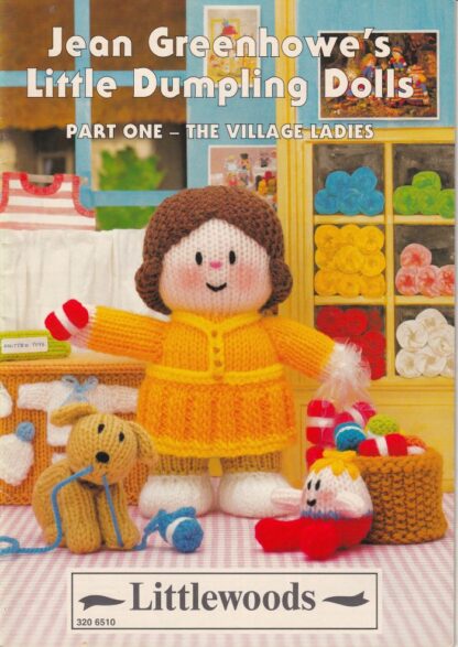 JEAN GREENHOWE LITTLE DUMPLING DOLLS PT.1- THE VILLAGE LADIES KNITTING BOOK