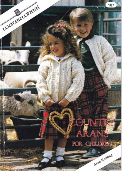 WATERWHEEL COUNTRY ARANS FOR CHILDREN KNITTING BOOK