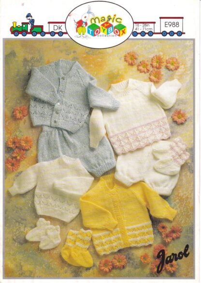 JAROL E988 KNITTING PATTERN