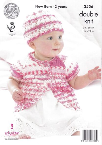 KING COLE 3556 KNITTING PATTERN - Image 2