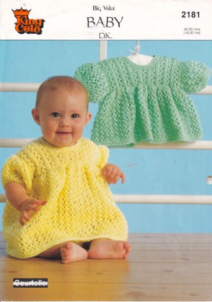 KING COLE 2181 NEW KNITTING PATTERN