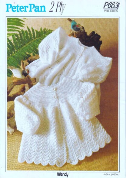 PETER PAN P663 KNITTING/CROCHET PATTERN