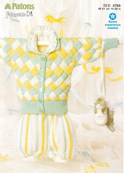 PATONS 3755 KNITTING PATTERN