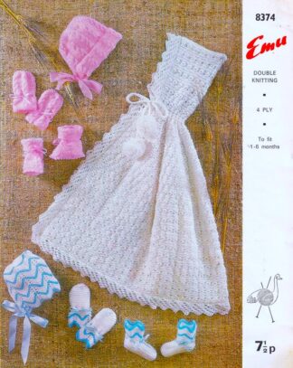 EMU 8374 KNITTING PATTERN