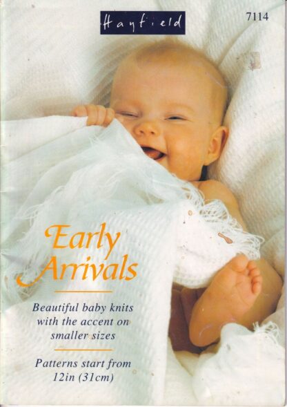 HAYFIELD EARLY ARRIVALS KNITTING BOOK 7114