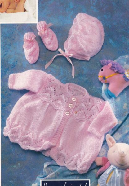 HAYFIELD EARLY ARRIVALS KNITTING BOOK 7114 - Image 10