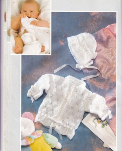 HAYFIELD EARLY ARRIVALS KNITTING BOOK 7114 - Image 3