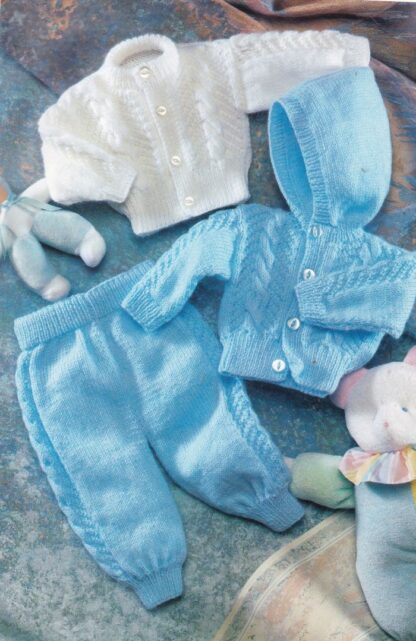 HAYFIELD EARLY ARRIVALS KNITTING BOOK 7114 - Image 6