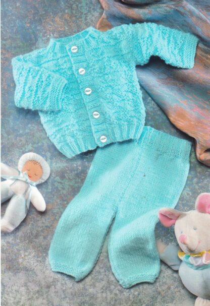HAYFIELD EARLY ARRIVALS KNITTING BOOK 7114 - Image 9