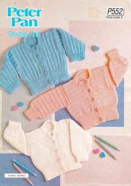 PETER PAN P552 KNITTING PATTERN