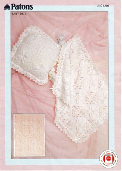 PATONS 4219 KNITTING PATTERN