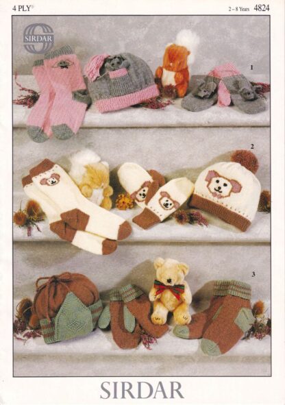 SIRDAR 3824 KNITTING PATTERN