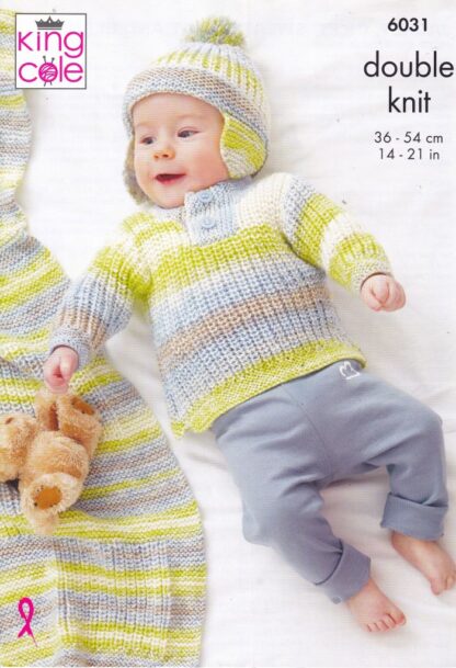 KING COLE 6031 NEW KNITTING PATTERN