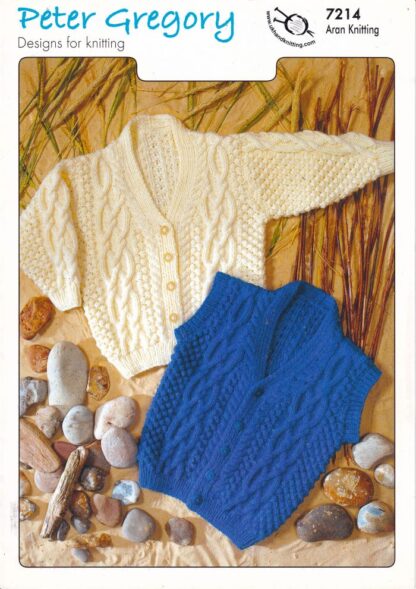 PETER GREGORY 7214 KNITTING PATTERN