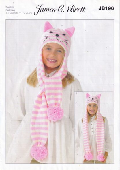 JAMES C. BRETT JB196 KNITTING PATTERN