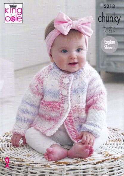 KING COLE 5213 KNITTING PATTERN