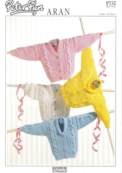 PETER PAN P732 KNITTING PATTERN