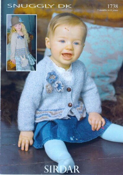 SIRDAR 1738 KNITTING PATTERN