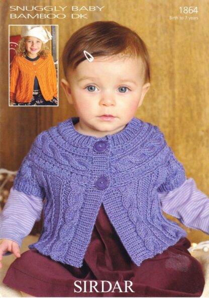 SIRDAR 1864 KNITTING PATTERN