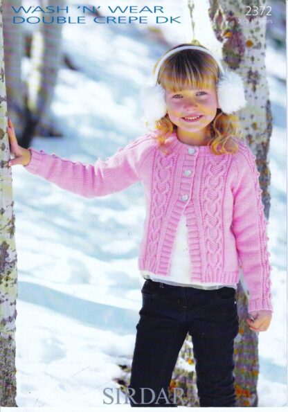 SIRDAR 2372 KNITTING PATTERN