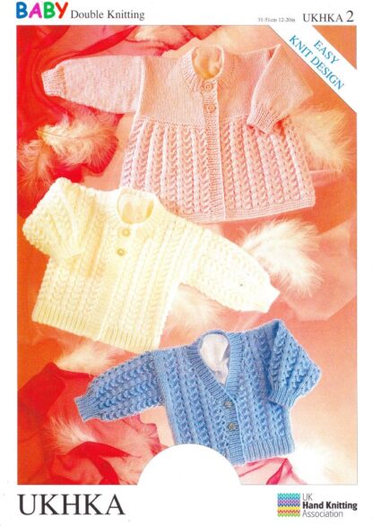 UKHKA 2 NEW KNITTING PATTERN