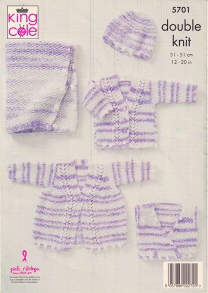 KING COLE 5701 NEW KNITTING PATTERN - Image 2