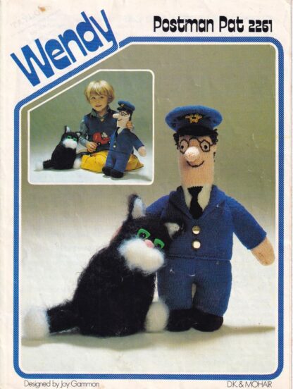 WENDY 2261 TOY KNITTING PATTERN