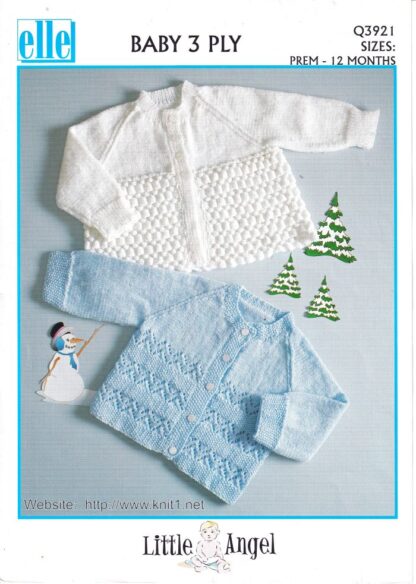 ELLE 3921 KNITTING PATTERN