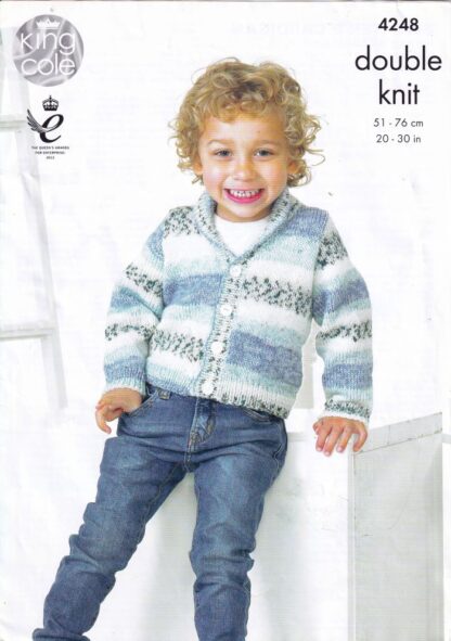 KING COLE 4248 KNITTING PATTERN
