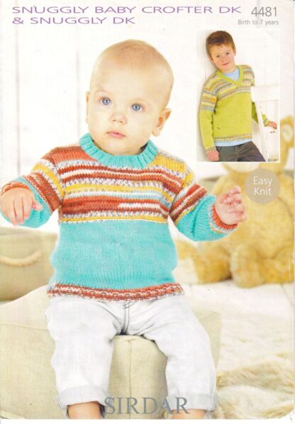 SIRDAR 4481 KNITTING PATTERN