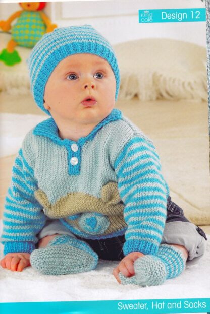 KING COLE BABY KNITS 1 - Image 12