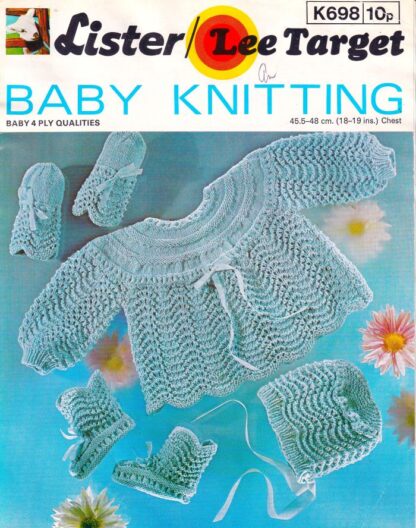 LISTER/LEE TARGET K698 KNITTING PATTERN