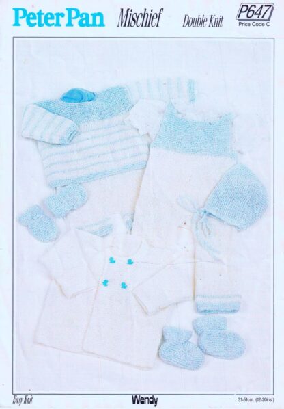 PETER PAN P647 KNITTING PATTERN