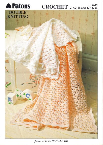 PATONS 4619 CROCHET PATTERN