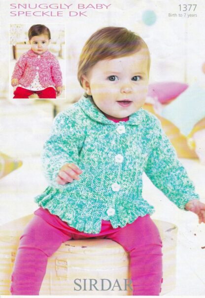 SIRDAR 1377 KNITTING PATTERN