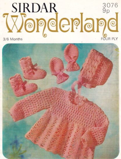 SIRDAR 3076 CROCHET PATTERN