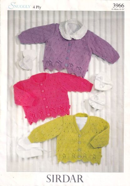 SIRDAR 3966 KNITTING PATTERN