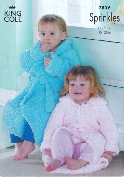 KING COLE 2859 KNITTING PATTERN - Image 2
