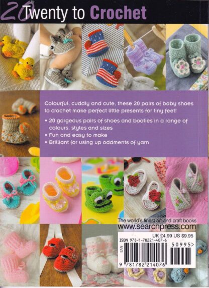20 TO CROCHET : CROCHETED BABY SHOES - Image 3