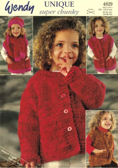 WENDY 4829 KNITING PATTERN