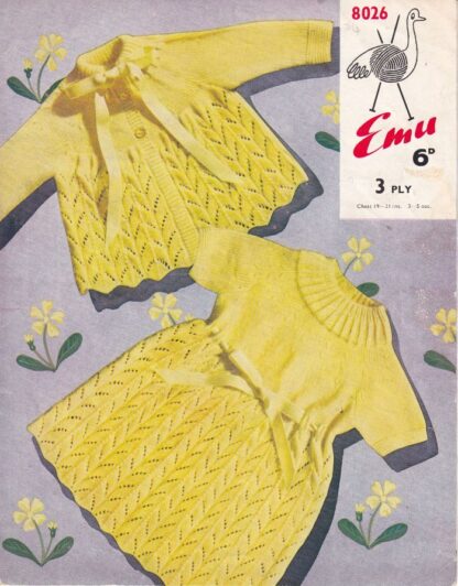 EMU 8026 KNITTING PATTERN